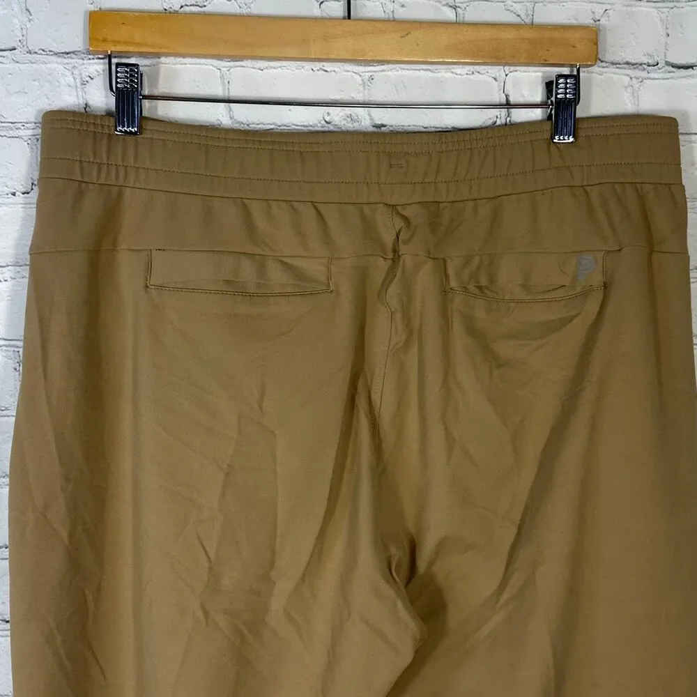Public Rec Pants Mens 38x30 Gamechanger Brown Stretch‎ Athletic Drawstring